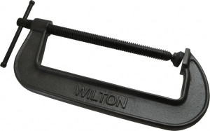 Wilton Light-Duty 10" Max Opening, 3-5/8" Throat Depth, Ductile Iron Standard C-Clamp 2,850 Lb Capacity, 0" Min Opening, Standard Throat Depth 22007 - 85516987