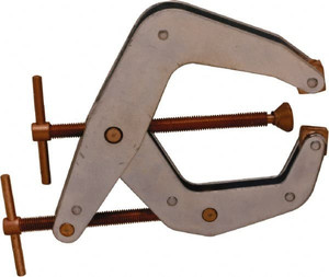 Kant Twist 2,000 Lb, 6" Max Opening, 2-1/8" Open Throat Depth, 3-5/8" Closed Throat Depth, Cantilever Clamp High Tensile Steel Jaw, T-Handle, 8-1/4" OAL, 8-1/4" Max Width K060TD3 - 01694397