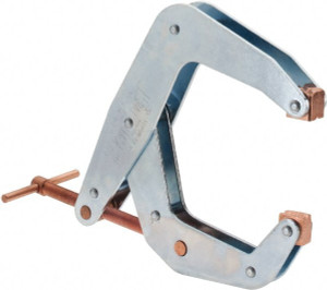 Kant Twist 2,000 Lb, 6" Max Opening, 4-1/2" Open Throat Depth, 5-1/2" Closed Throat Depth, Cantilever Clamp High Tensile Steel Jaw, T-Handle, 11" OAL, 10" Max Width K060TD - 08087116