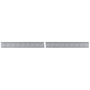 Mitutoyo Steel Rule, Wide Rigid, 600mm/24" - 182-165