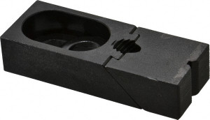 TE-CO 3-7/8" OAL x 1-1/2" Overall Width, Standard Grip Nose, Steel Manual Edge Clamp Black Oxide Coating, 7/8" High, 5/8" Socket Cap Screw Slot, 1-1/4" Travel 33715 - 78202512
