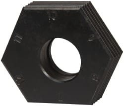 Mitee-Bite 7 to 12mm Hex, 1/2-13 Stud Thread, Irregular Hex Clamp 0.394" Hex Height, 4,000 Lb Holding Force, 1" Thread Length, 65 Ft/Lb Torque 90125 - 03583366
