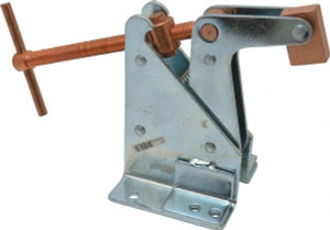 Kant Twist 3,200 Lb Holding Capacity, 6" Max Opening Capacity, Manual Hold Down Clamp 3-3/4" Clamp Length, 3-3/4" Clamp Width, 6-7/8" Clamp Height, Steel K060TQ - 08087314