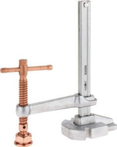 Wilton 8-1/2" Max Opening Capacity, 5-1/2" Throat Depth, Shoe Clamp 2,600 Lb Clamping Pressure, 1-3/16 x 9/16" Rail, 3/4" Spindle Diam 63295 - 83835959