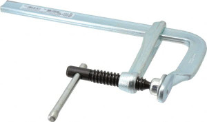 Bessey 4" Deep Throat, 8" Max Capacity, Standard Sliding Arm Clamp 726 Lb Clamping Pressure, 5/8" Spindle Diam 660-S8 - 06997126