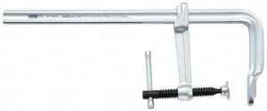 Bessey 5-1/2" Deep Throat, 24" Max Capacity, Standard Sliding Arm Clamp 2,660 Lb Clamping Pressure, 0.775" Spindle Diam SQ-24 - 67105965