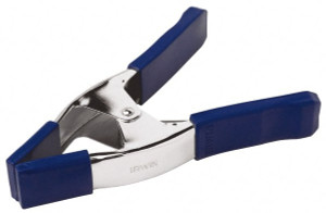 IRWIN 3" Jaw Opening Capacity, 3" Throat Depth, Spring Clamp Metal Body, 9" OAL 222803 - 76378819