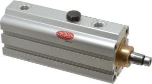 Destaco 67 Lb Clamping Force, Adjustable (Right, Left, Straight) Swing, 28mm Total Stroke, Single-Acting Pneumatic Swing Clamp G1/8 Port, 124.97mm Body Length x 32mm Body Width, 19.4 cm3 (Clamp), 22.5 cm3 (Unclamp) 89R32-010-2 - 60096096