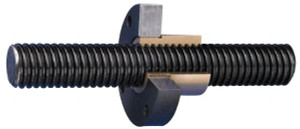 Keystone Threaded Products 1-10 x 3 ft. Alloy Steel Precision Acme Threaded Rod Right Hand Thread, 2C Fit 1-10RH31A - 01206473