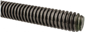 Keystone Threaded Products 1-5 x 6 ft. Alloy Steel General Purpose Acme Threaded Rod Right Hand Thread, Oil Finish, 2G Fit 4140100-6 - 04354841