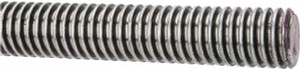Keystone Threaded Products 1-1/8-5 x 3 ft. Low Carbon Steel General Purpose Acme Threaded Rod Right Hand Thread, Oil Finish, 2G Fit KL018AG1A091445 - 06054209