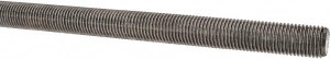 Made in USA 7/16-20 x 3 ft. Stainless Steel Threaded Rod Right Hand Thread, UNF 10353 - 06056568