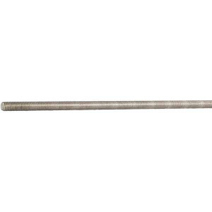 Made in USA 1/4-20 x 3 ft. Aluminum General Purpose Threaded Rod Right Hand Thread, Uncoated, UNC 14305 - 42445296