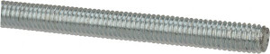Made in USA 3/8-16 x 6 ft. Low Carbon Steel Threaded Rod Right Hand Thread, Zinc Plated Finish, UNC 03096 - 66050147