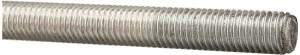 Value Collection M12x1.75 x 1m Steel Metric Threaded Rod Right Hand Thread, Zinc Plated Finish, UNC 2377 - 04354940
