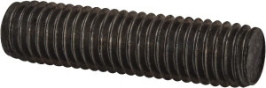 Value Collection M10x1.50 40mm OAL Fully Threaded Stud Carbon Steel, Plain Finish, Metric 407-1596 - 07165855