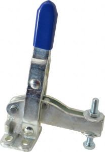 Gibraltar 1,000 Lb Holding Capacity, Vertical Handle, Manual Hold Down Toggle Clamp 64° Handle Movement, 76° Bar Opening, U-Bar, Flanged Base, Electro-Plated Zinc, Carbon Steel GIB-U-2007 - 84520543