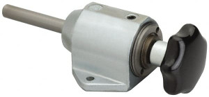 Destaco 1,490.15 N Capacity, M5 Plunger, 8mm Plunger Diam, Foot Mt, One Hand, Hand Wheel Actuation, Variable Stroke Straight Line Action Clamp 40mm Max Rapid Stroke, 2.5mm Max Clamping Stroke, 4.5mm Mt Hole Diam FO-082/40 - 64825649