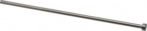 Gibraltar 13/64" Pin Diam, 3/8" Head Diam x 3/16" Head Height, 8" OAL, Straight Ejector Pin Steel, 7-13/16" Pin Length LEP2120-G - 74476078