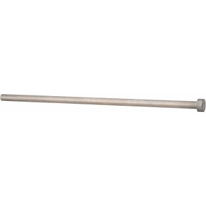 Gibraltar 21/64" Pin Diam, 9/16" Head Diam x 1/4" Head Height, 10" OAL, Straight Ejector Pin Steel, 9-3/4" Pin Length HEP3603-G - 85930113