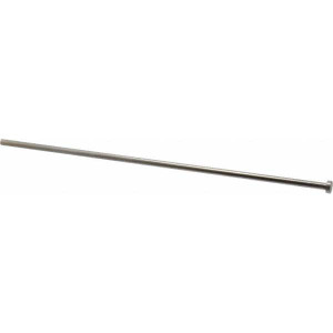 Gibraltar 8mm Pin Diam, 14mm Head Diam x 5mm Head Height, 400mm OAL, Straight Ejector Pin Steel, 395mm Pin Length MT7713-G - 85934016