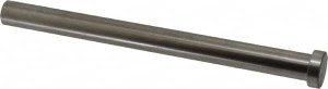 Gibraltar 16mm Pin Diam, 22mm Head Diam x 7mm Head Height, 200mm OAL, Straight Ejector Pin Steel, 193mm Pin Length MT7740-G - 85934305