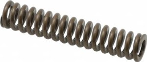 Associated Spring Raymond 3/8" Hole Diam, 3/16" Rod Diam, 1-3/4" Free Length, Gold Die Spring 44.1 Lb Max Deflection, 0.53" Max Deflection, Heavy Duty, Chromium Alloy Steel 105-107 - 07662307