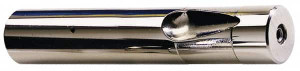 Dayton Progress 1" Shank Diam, 31/32" Machinable Length, 2-3/4" OAL, Ejector Mold Die Blank 1/16" Pin Extension Length, Ball Lock, M2 High Speed Steel LJB 100 275 M2 - 84541275