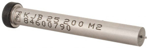 Dayton Progress 3/8" Head Diam, 1/4" Shank Diam, M2 Grade High Speed Steel, Solid Mold Die Blank & Punch 1/8" Head Height, 2" OAL, Blank Punch, Jektole (KJB) Series KJB 25 200 M2 - 84600790