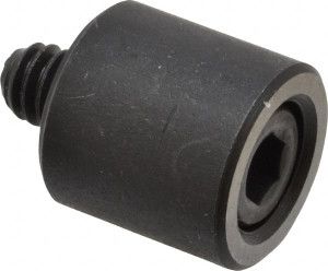 Jergens 1/4-20 Thread, 5/8" OD, 5/8" High, Jig Foot Black Oxide Finish, Low Carbon Steel, Case Hardened, 75-77 R30N Heat Treatment 25703 - 82407131