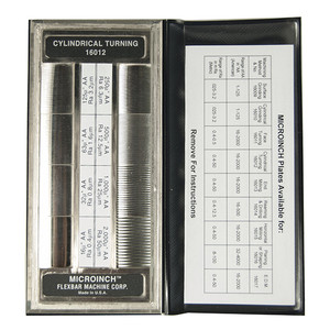 Flexbar Microinch Comparator Plates Cylindrical Turning with Calibration - 16012-CAL