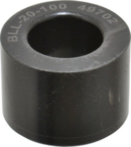 Jergens 1.3772" OD, 1" Plate Thickness, Primary Ball Lock, Modular Fixturing Liner 20mm ID, -0.0004, 0.0000" Tolerance 49702 - 64819816