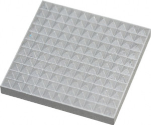 Fairlane Extra Fine Tooth Grade, Diamond Tooth Pattern, Solid Carbide, Square Positioning Gripper Pad 1" Long x 1" Wide x 5/32" High CS-8EF - 09716135