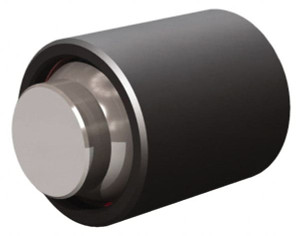 Fairlane 8-32, 1/2" Thread Length, 1/4" Ball Diam, Flat Ball Pad Surface, Alloy Steel, Black Oxide, Base, Swivel Action Gripper Assemblies 7/16" Diam, 1/2" Deep Thread, 1/4" Contact Diam, 1" Overall Height, High Speed Steel Ball BBU-201-F - 09717430