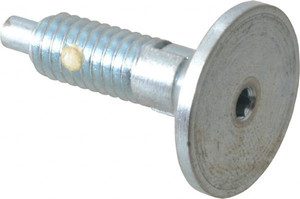 Gibraltar 5/16-18, 0.53" Thread Length, 0.154" Max Plunger Diam, 1 Lb Init to 6 Lb Final End Force, Locking Knob Handle Plunger Countersunk Knob, 3/16" Plunger Projection HDLS-2-PT-G - 04455911