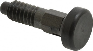 Gibraltar 1/4-20, 0.16" Max Plunger Diam, 0.12 Lb Init to 0.36 Lb Final End Force, Locking Knob Handle Plunger Delrin Knob, 0.63" Body Length, 1/2" Length Under Head/Shoulder, 0.13" Plunger Projection DKL25-PT-G - 04627790
