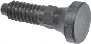 Gibraltar 1/4-20, 1/2" Thread Length, 0.16" Max Plunger Diam, 0.12 Lb Init to 0.36 Lb Final End Force, Knob Handle Plunger Delrin Knob, 0.63" Body Length, 1/2" Length Under Head/Shoulder, 0.13" Plunger Projection DKN25-G - 40074437
