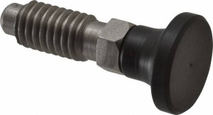 Gibraltar 3/8-16, 3/4" Thread Length, 1/4" Max Plunger Diam, 0.25 Lb Init to 2 Lb Final End Force, Knob Handle Plunger Delrin Knob, 0.94" Body Length, 3/4" Length Under Head/Shoulder, 0.18" Plunger Projection SDKN38-G - 40074569