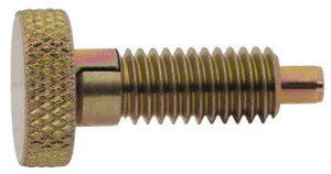 Vlier M12x1.75, 0.65" Thread Length, 1/4" Max Plunger Diam, 0.5 Lb Init to 4 Lb Final End Force, Locking Knob Handle Plunger Knurled Knob, 17mm Body Length, 0.9" Length Under Head/Shoulder, 1/4" Plunger Projection SLFM12P - 87881066 Vlier M12x1.75, 0.65" Thread Length, 1/4" Max Plunger Diam, 0.5 Lb Init to 4 Lb Final End Force, Locking Knob Handle Plunger Knurled Knob, 17mm Body Length, 0.9" Length Under Head/Shoulder, 1/4" Plunger Projection SLFM12P - 87881066