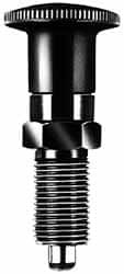 Gibraltar M16x1.5, 23mm Thread Length, 8mm Plunger Diam, Lockout Knob Handle Indexing Plunger Plunger Style C, 26mm Body Length, 74mm OAL, Steel IPG-104-G - 87863056