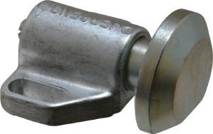 Jergens 2" Body Width x 1-3/8" Body Len, 1/4" Stroke Len, 1-1/2" Btw Mt Hole Ctrs, Tangless Square Spring Locating Stop 14 Lb Init End Force, 32 Lb Mid End Force, 14 Lb Final End Force, 1-1/2" Stop Head Width 36109 - 01606045