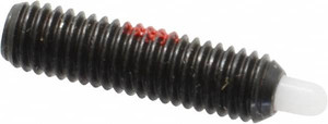 Gibraltar M5 x 0.8, 19mm Thread Length, 3mm Plunger Projection, Steel Threaded Spring Plunger 2.36mm Max Plunger Diam, 19mm Plunger Length, 1.3 Lb Init End Force, 2.7 Lb Final End Force, 2.5mm Hex 67089G - 02468379