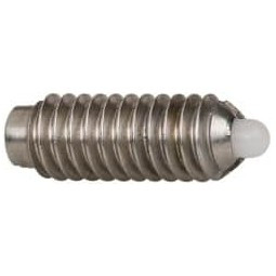 Vlier 8-32, 7/16" Thread Length, 0.052" Plunger Projection, Stainless Steel Threaded Spring Plunger 0.07" Max Plunger Diam, 0.437" Plunger Length, 1.5 Lb Init End Force, 4.75 Lb Final End Force SSMD50A - 62120639