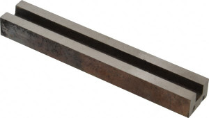 Eclipse Magnetics 3/8" Channel Width, 6" Long, 18 kg Max Pull Force, Rectangle Alnico Channel Magnet 1" Overall Width, 550°C Max Operating Temp, 5/8" High, Grade 5 Alnico M19279/MSC - 86784840