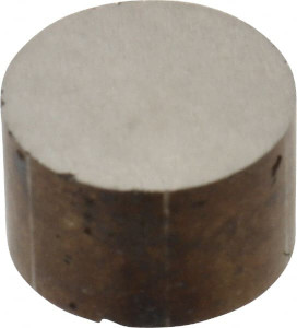 Eclipse Magnetics 0.689" Diam x 0.43" High, 0.4Lb Max Capacity Alnico Disc Magnet 2 Poles, 1022°F Max Operating Temp, Uncoated M16407/1/MSC - 87954103