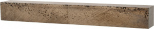 Eclipse Magnetics 6" Long x 3/4" Wide x 3/4" High, Alnico Rectangle Bar Magnet 1,022°Fahrenheit Max Operating Temp, Grade 5 Alnico M16568/MSC - 04890992