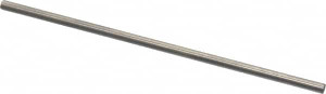 Eclipse Magnetics 4" Long x 1/8" Diam, Alnico Round Bar Magnet Smooth, 1,022°Fahrenheit Max Operating Temp M17308/4/MSC - 04891057