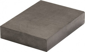 Mag-Mate 2" Long x 1" Wide x 3/4" High, Ceramic Block Magnet 480°F Max 750X1X2C8 - 40703266