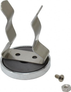 Mag-Mate 11 Lb Max Pull Force, 2-1/32" Overall Height, 1.41" Diam, Ceramic Cup Magnet Clamp Style, 1-1/8" Clamp Opening, Chrome Plated MX1500SS02 - 76627694