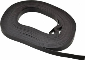 Mag-Mate 100 ft. Long x 1/2" Wide x 1/32" Thick Flexible Magnetic Strip 4 Lb Max Pull Force, 2 Linear Ft/Lb Magnetic Pull Force, Plain Back MRN030X0050X100 - 01798578